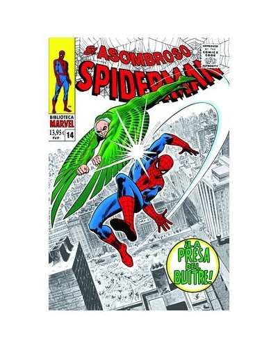 BIBLIOTECA MARVEL 102. EL ASOMBROSO SPIDERMAN 14. 13,25 €