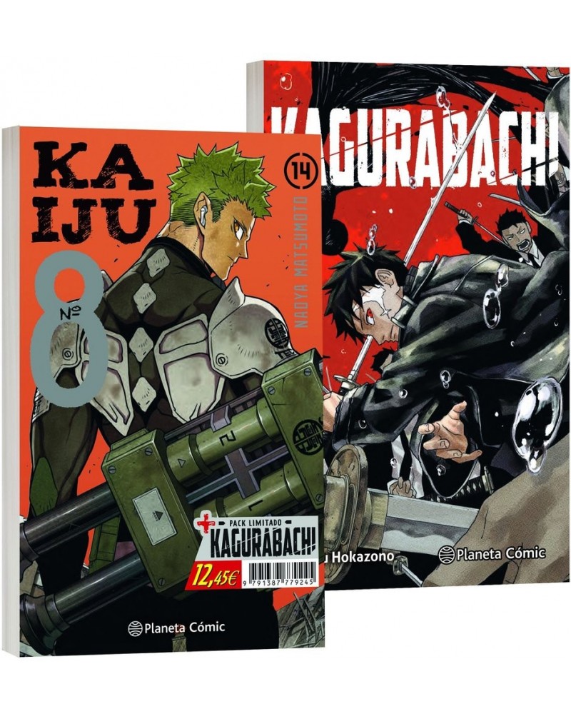 KAIJU 8 14 Y KAGURABACHI 1 PACK ESPECIAL 11,37 €