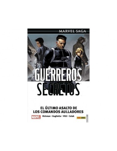 GUERREROS SECRETOS 04. EL ULTIMO ASALTO DE LOS COMANDOS AULLADORES (MARVEL SAGA 124) 19,00 €